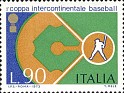 Italy - 1973 - Deportes - 90 L - Multicolor - Italia, Sports - Scott 1111 - Sports Baseball - 0